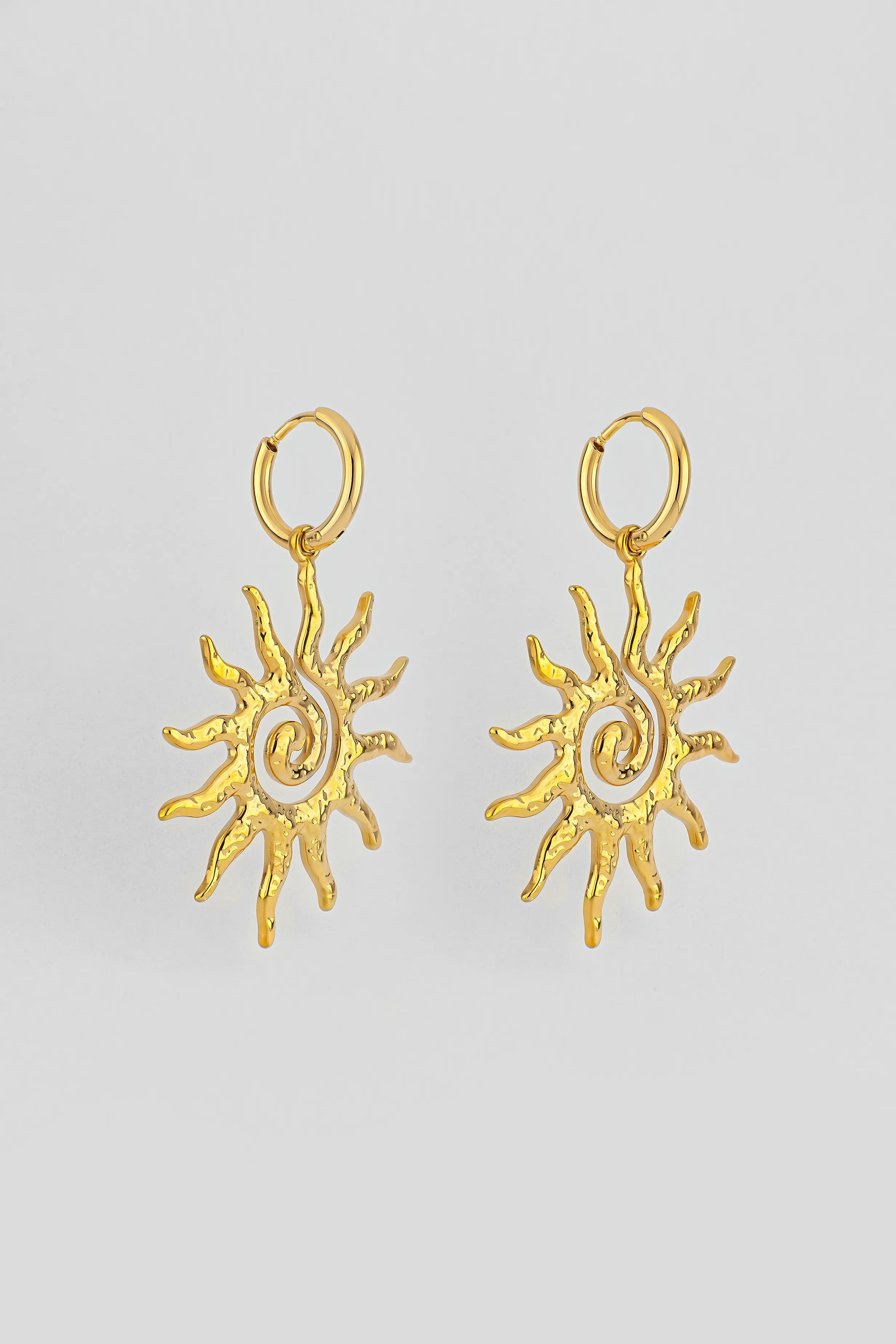 SOLAR SPIRAL EARRINGS превью 3