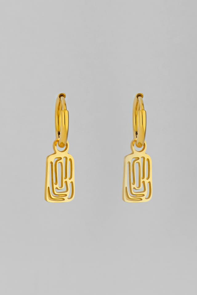 PENDIENTES LABERINTO DORADO 2
