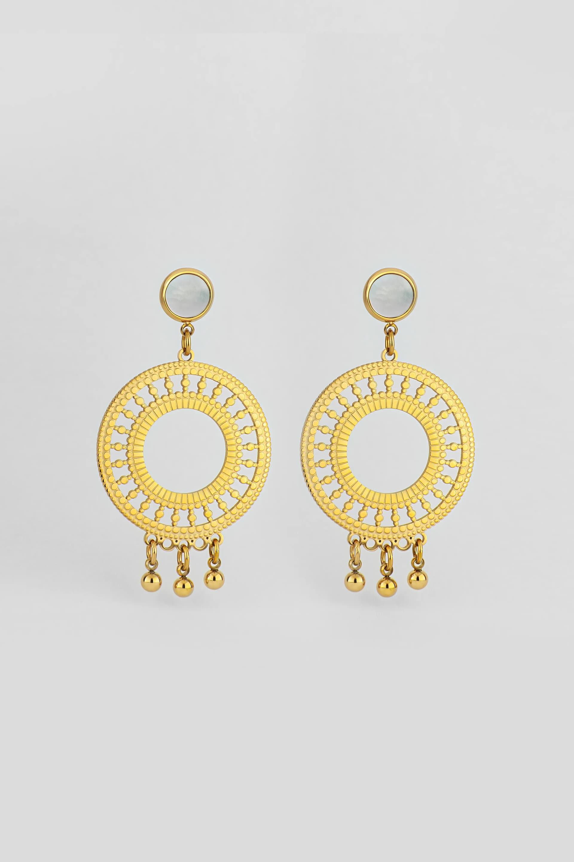 PENDIENTES CHANDELIER SOL