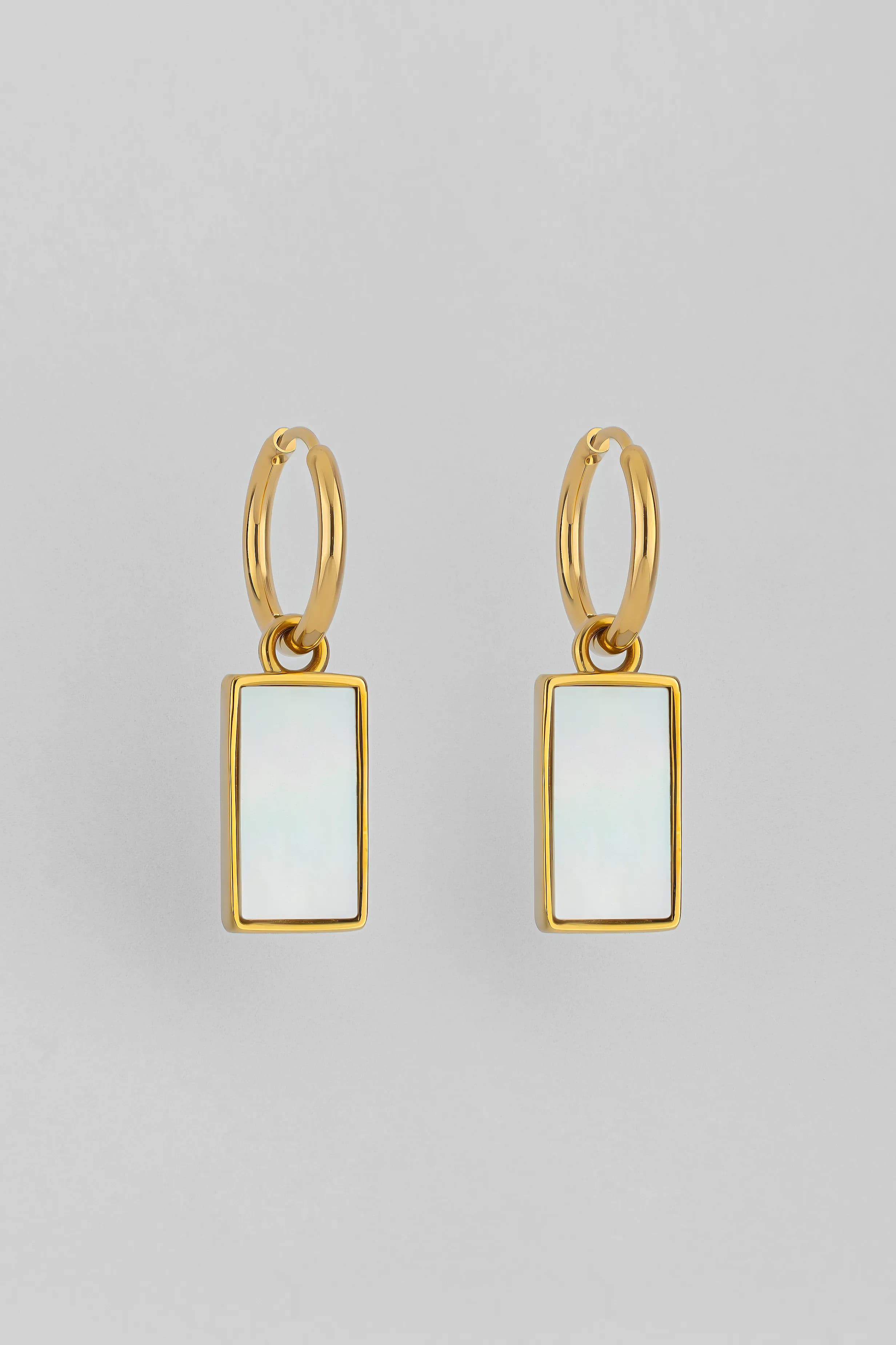 THE LOVERS TAROT CARD HOOP EARRINGS превью 2