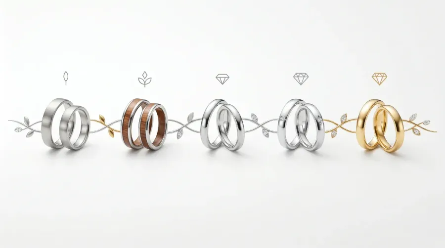 Hochzeitstag-Geschenke nach Jahren: Der Schmuck-Guide fur jeden Meilenstein