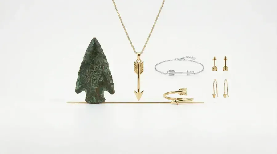 Joyas con flecha: significado, simbolo y como llevarlas