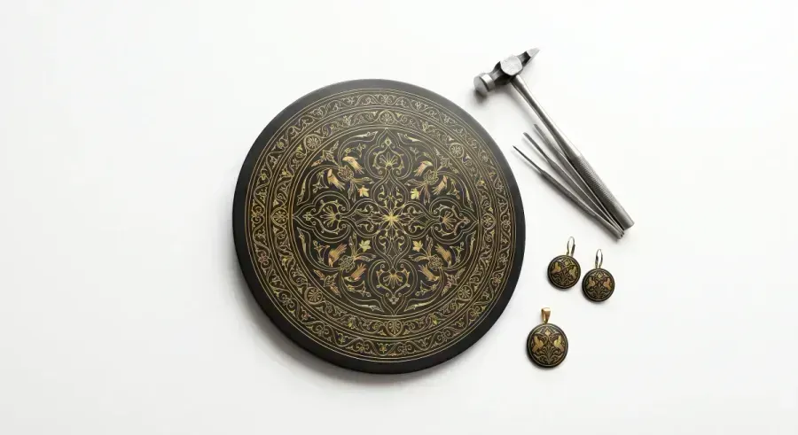 Damascene from Toledo: the Spanish art of gold on black steel