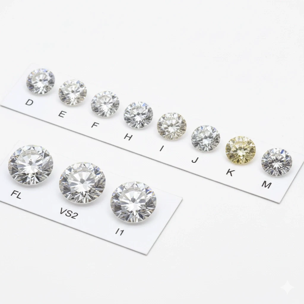 Diamond Color and Clarity: Complete Guide to Scales and Quality Grading