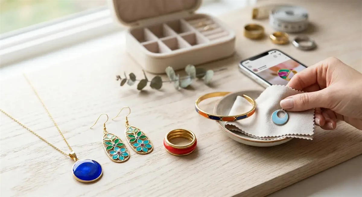 Bijoux en émail : guide complet des styles, entretien et choix