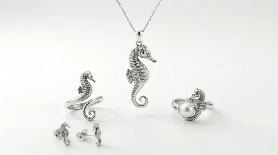 Seepferdchen-Schmuck: Bedeutung, Symbol und Geschichte