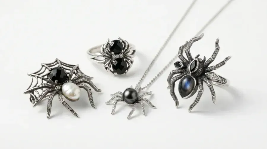 Bijoux araignee: symbole gothique, Arachne et Louise Bourgeois