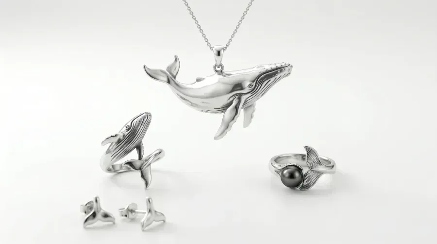 Bijoux baleine: symbole des profondeurs, histoire et signification