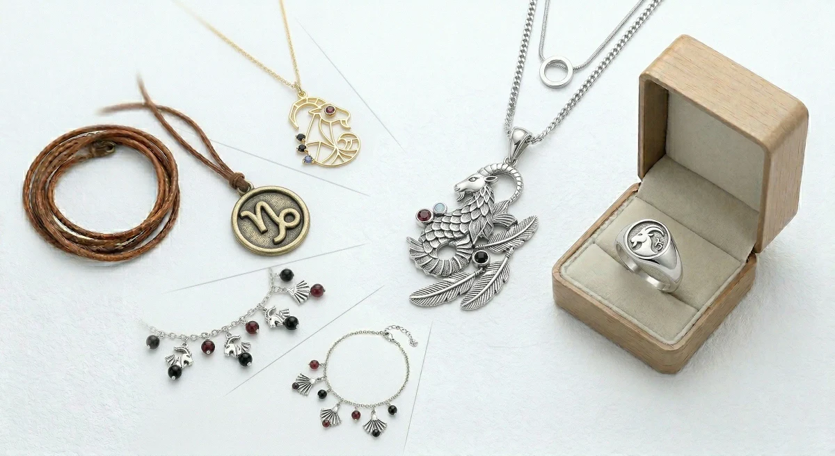 Steinbock-Schmuck: Der Meeresbock, Saturn und das Zeichen, das auf lange Sicht spielt