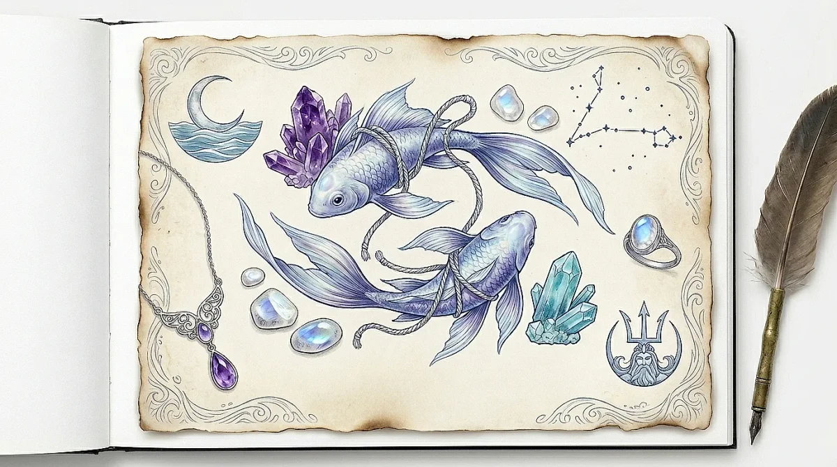 Fische-Schmuck: Traumer, Empathen und das Zeichen, das alles fuhlt