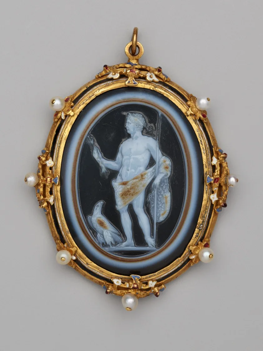 Camée de l'empereur Claude en Jupiter