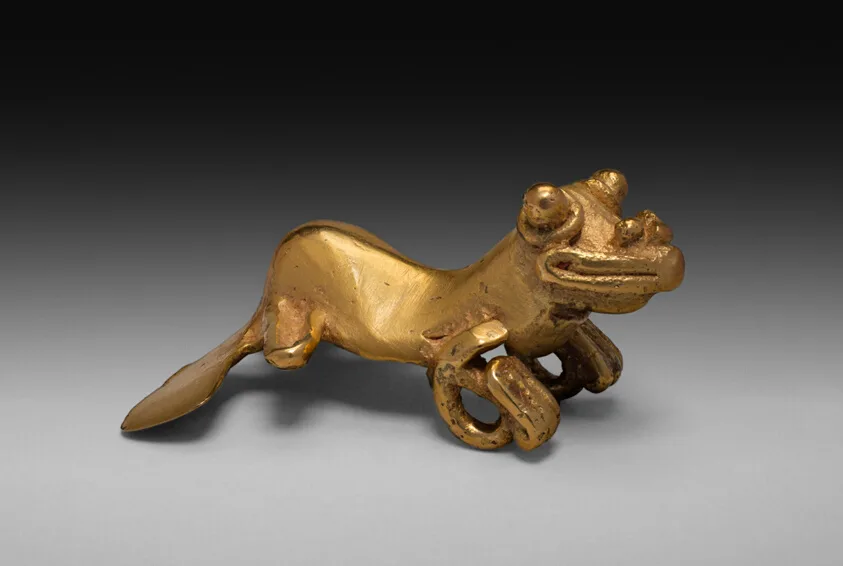 Pendentif en forme de grenouille