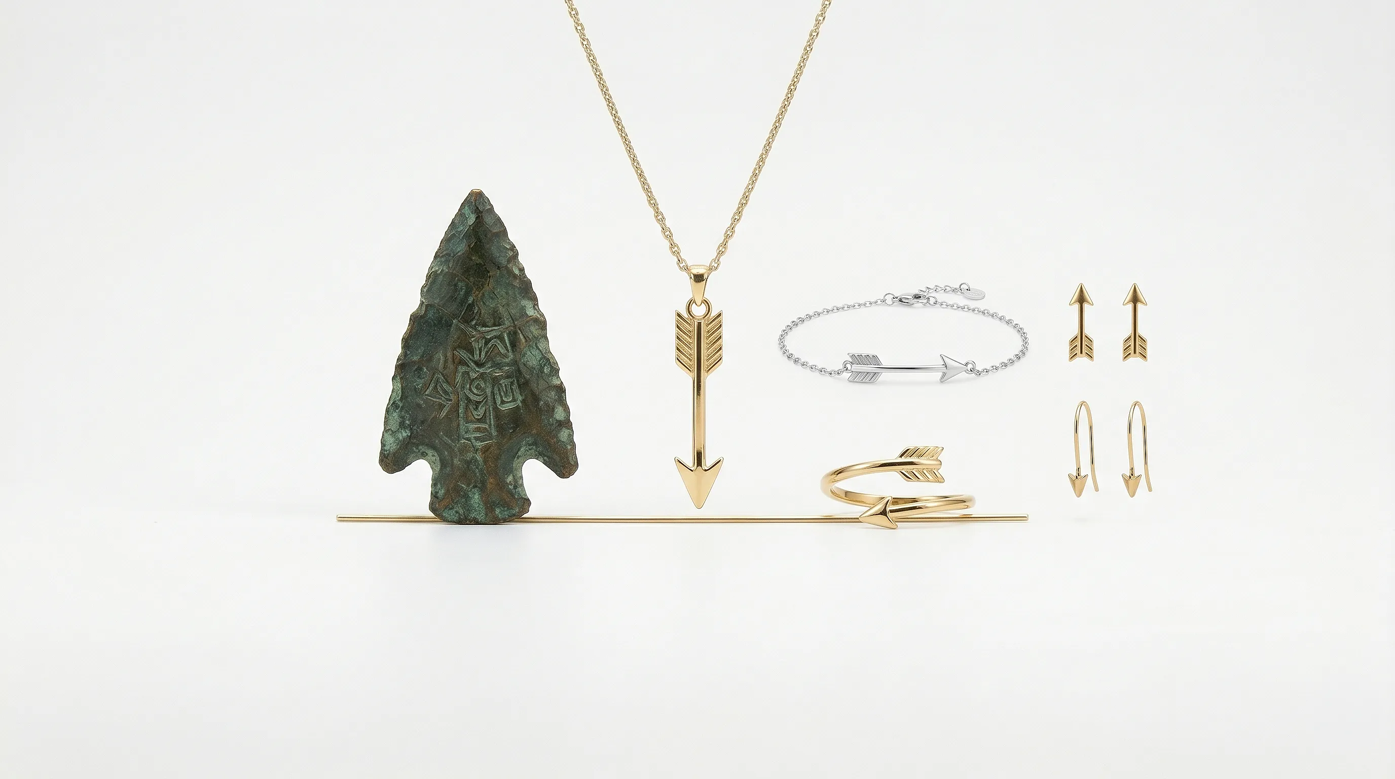 Стрела в украшениях: значение символа направления и силы