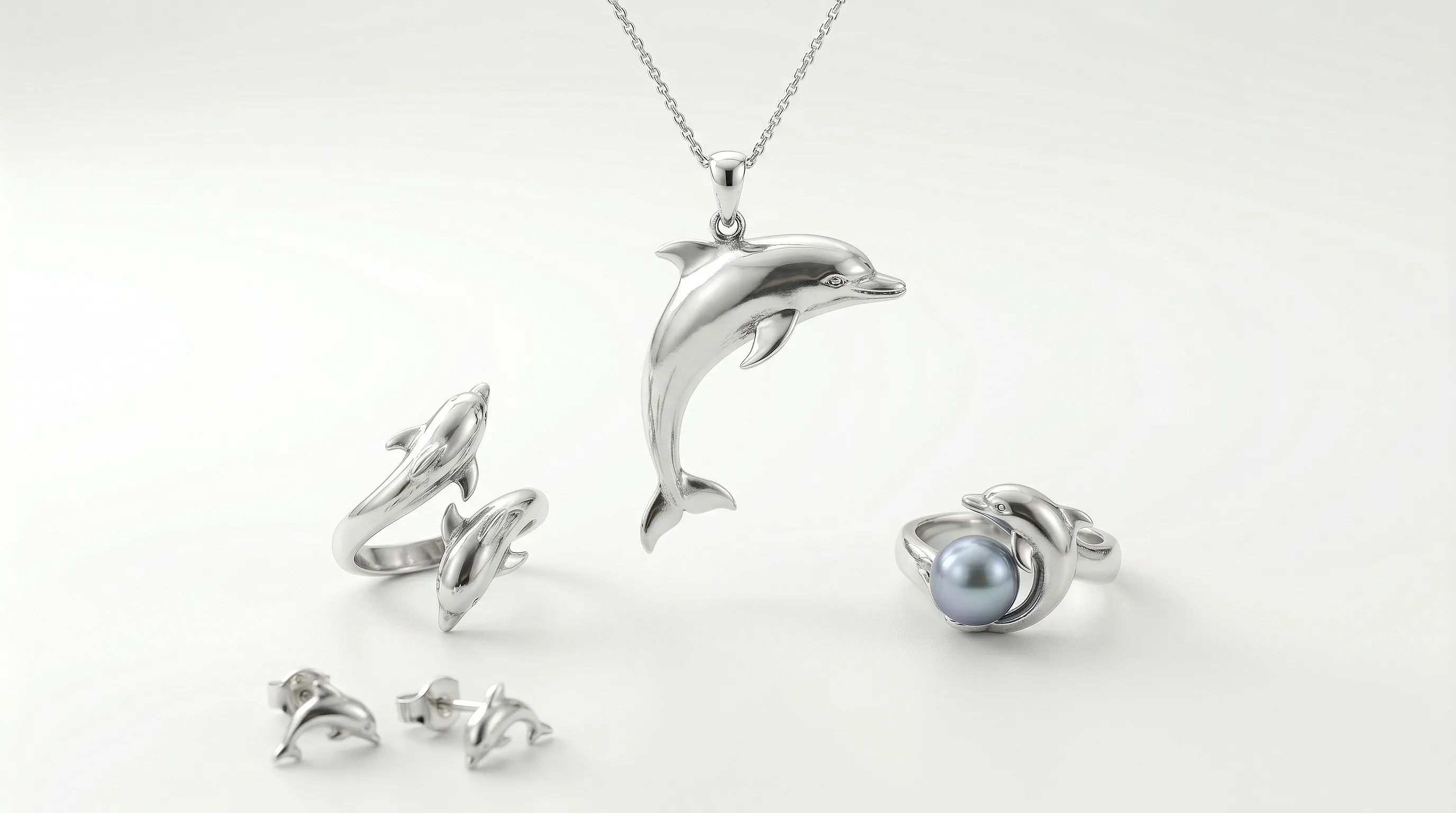 Дельфин в украшениях: символ игры, интеллекта и моря