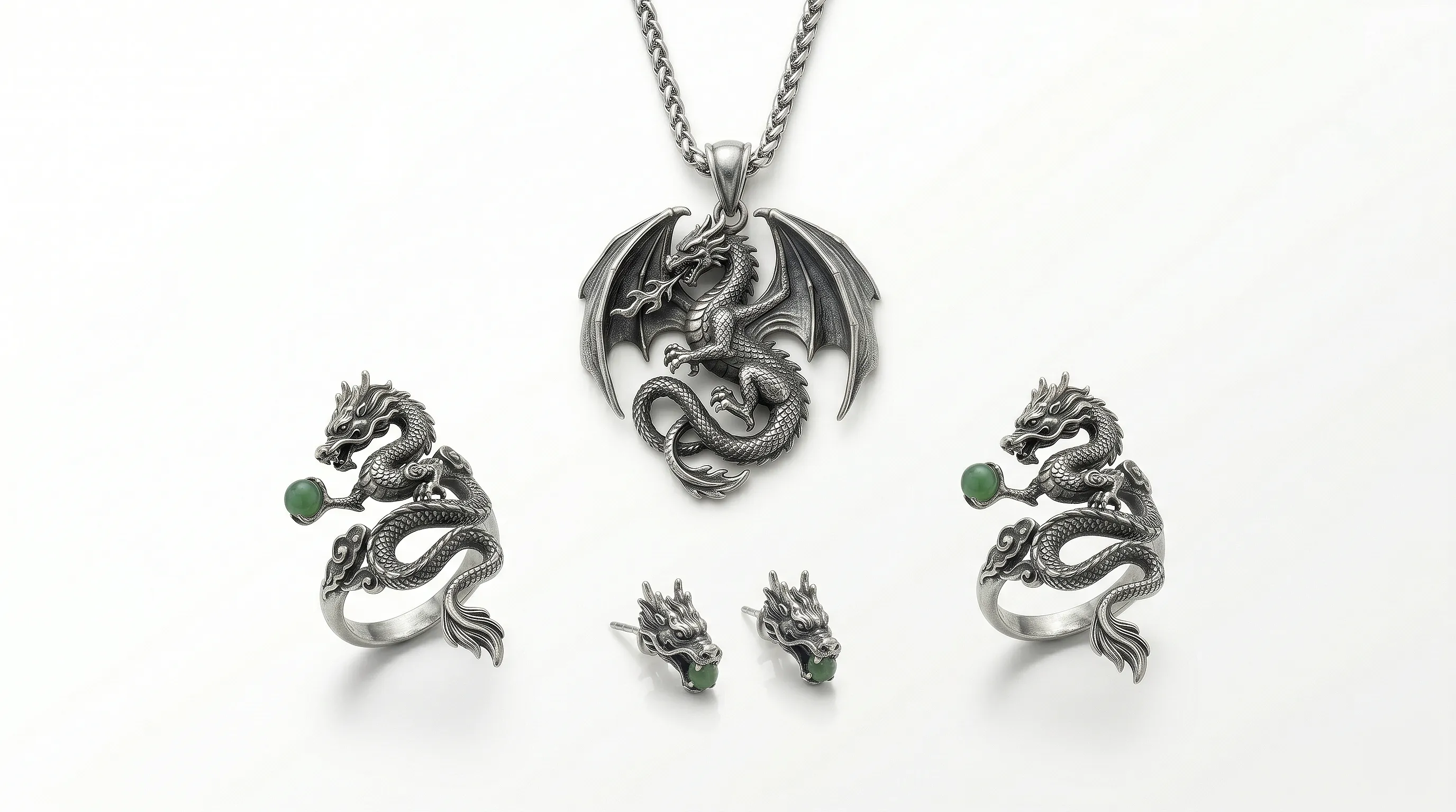 Дракон в украшениях: значение восточного и западного символа