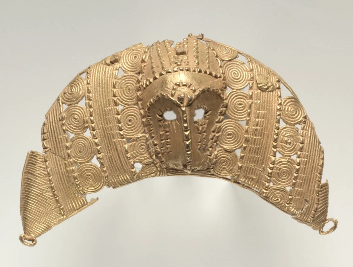 Pendente antico di forma curva