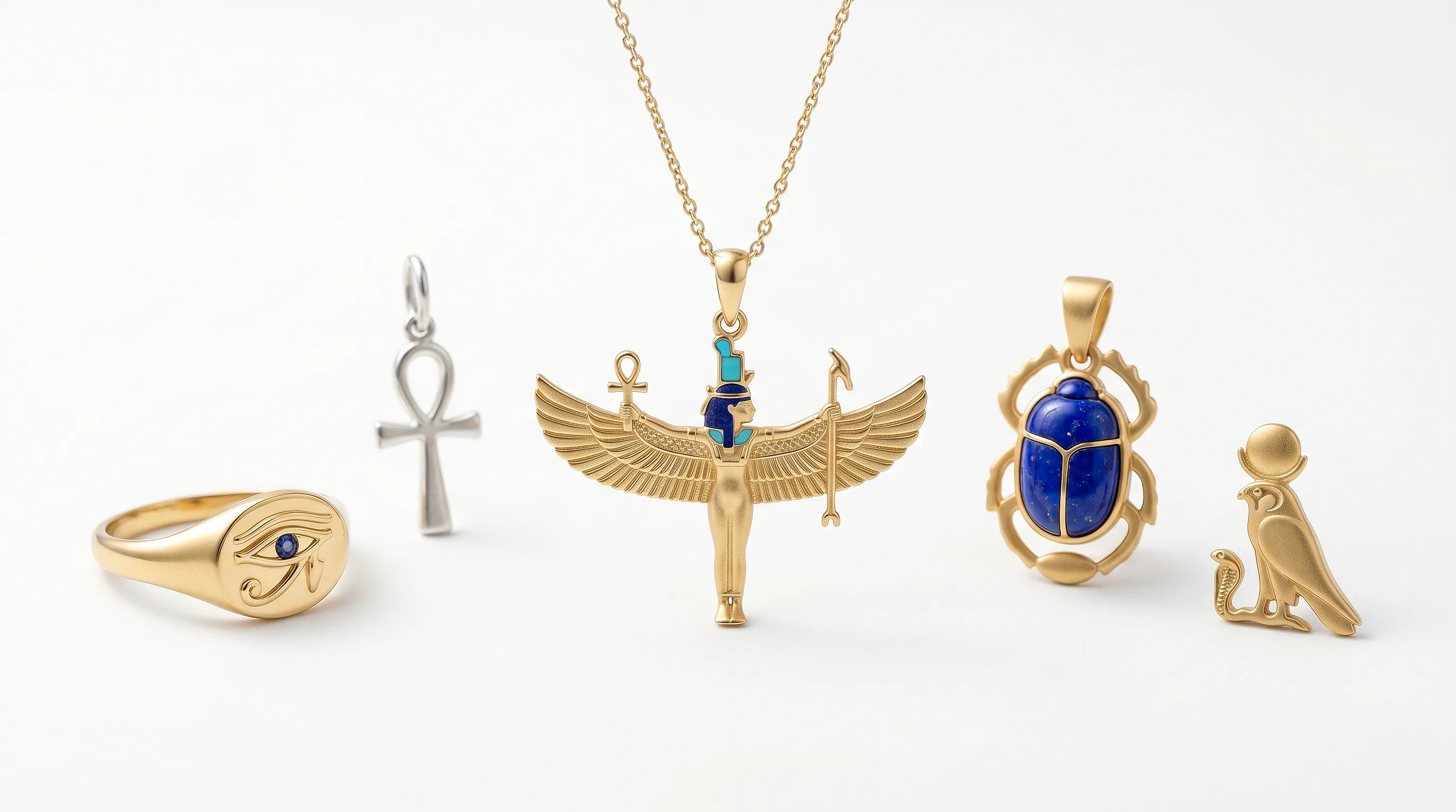 Богиня Исида и египетский пантеон в украшениях