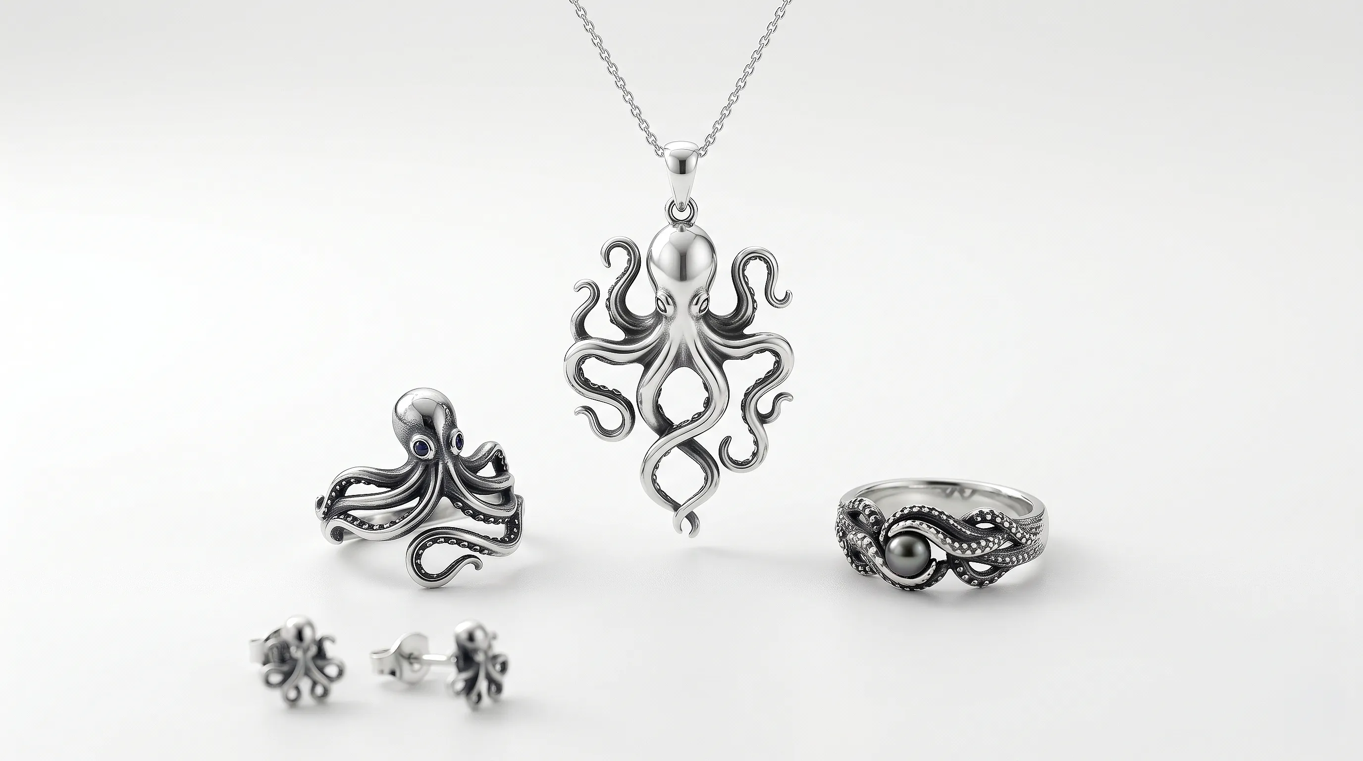 Осьминог в украшениях: символ интеллекта и трансформации