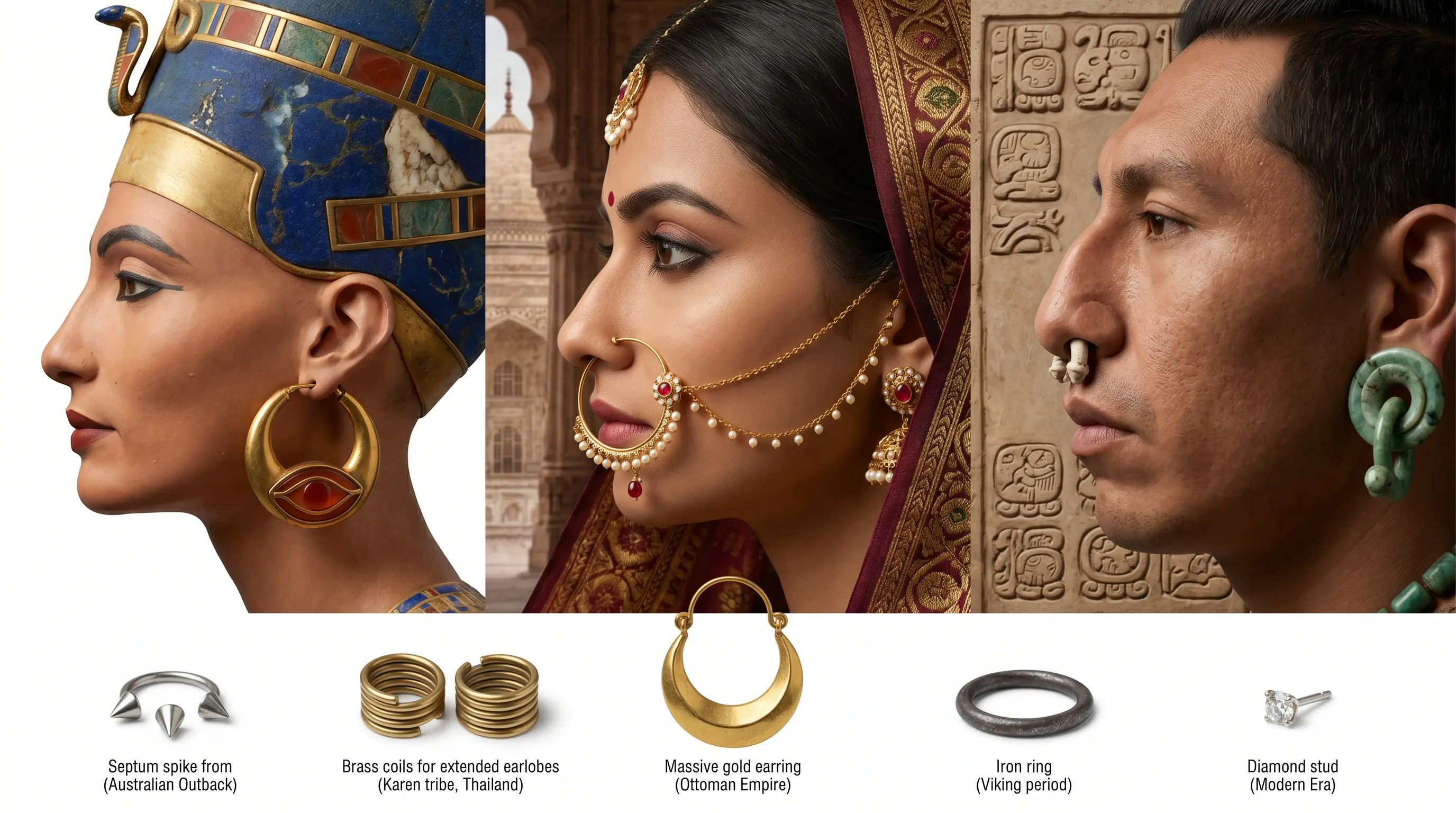 El piercing en las culturas del mundo: significados e historia a través de las épocas