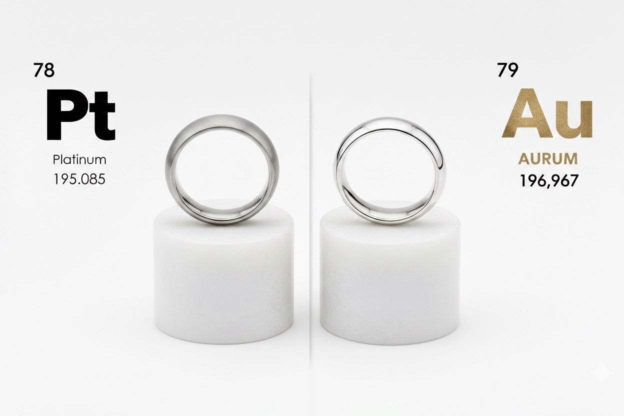 ¿Platino u Oro Blanco? La guía definitiva para elegir tu metal