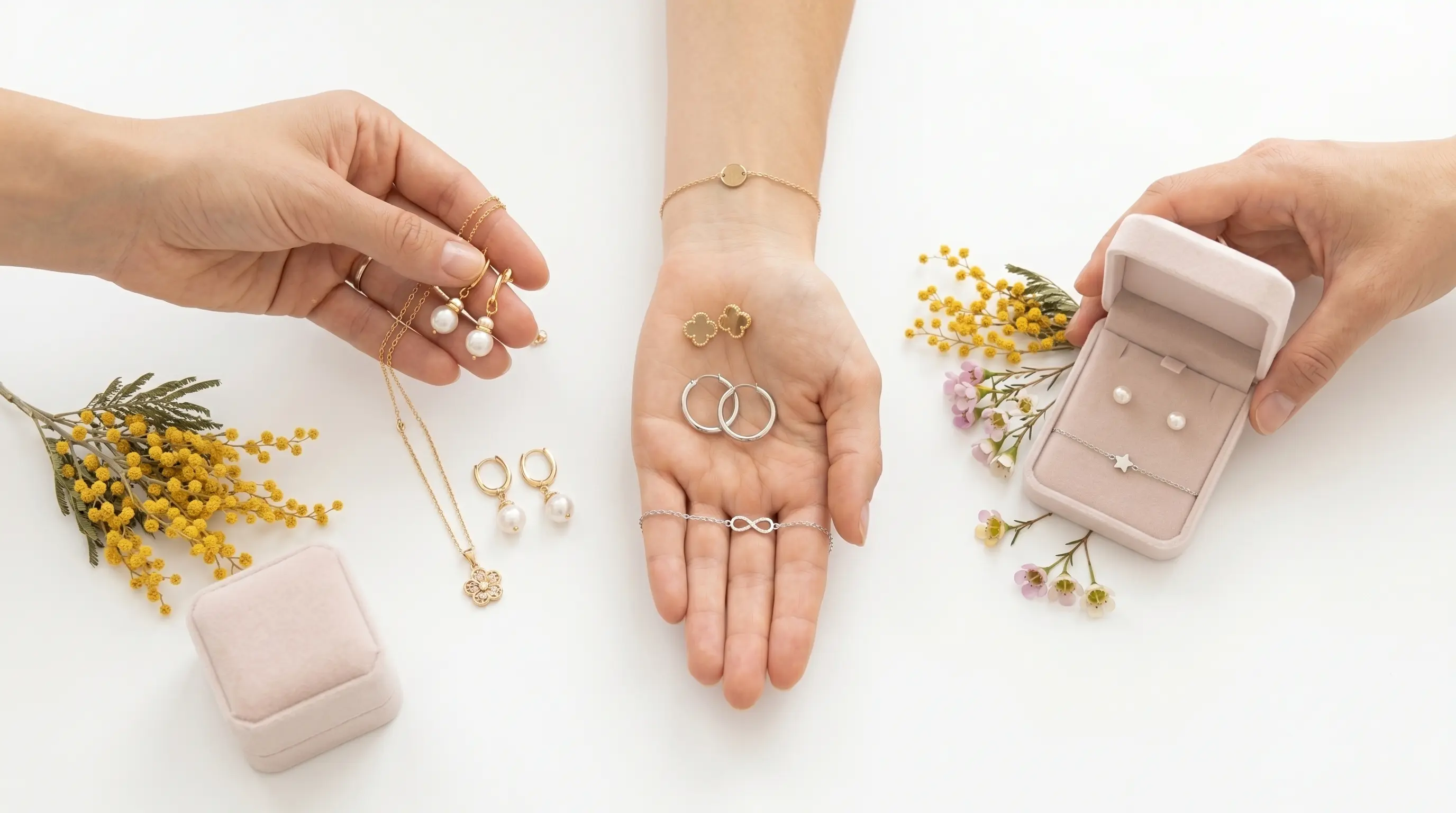 Schmuck zum Internationalen Frauentag: was der Frau schenken