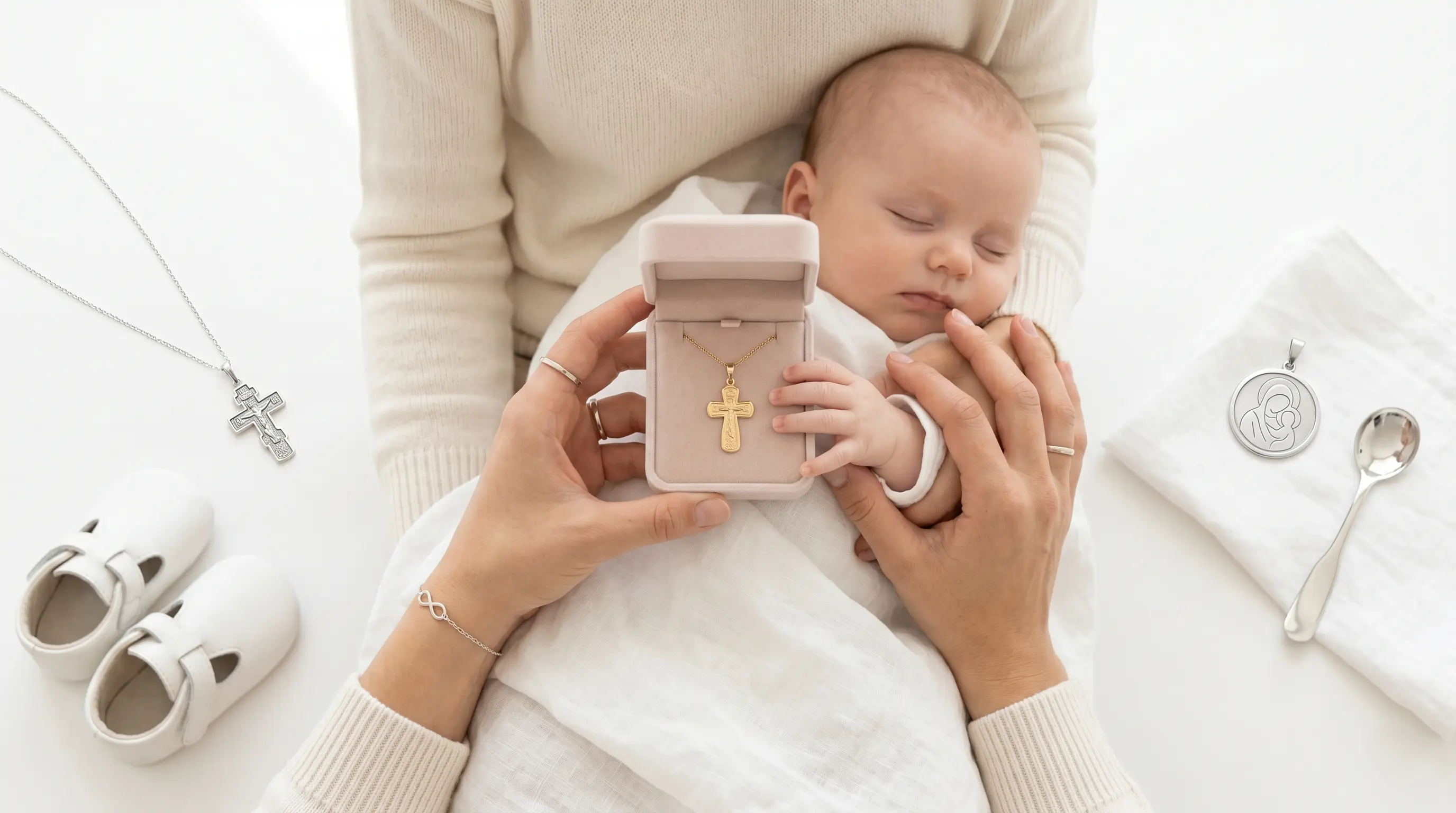 Bijoux pour baptême : que offrir à un enfant
