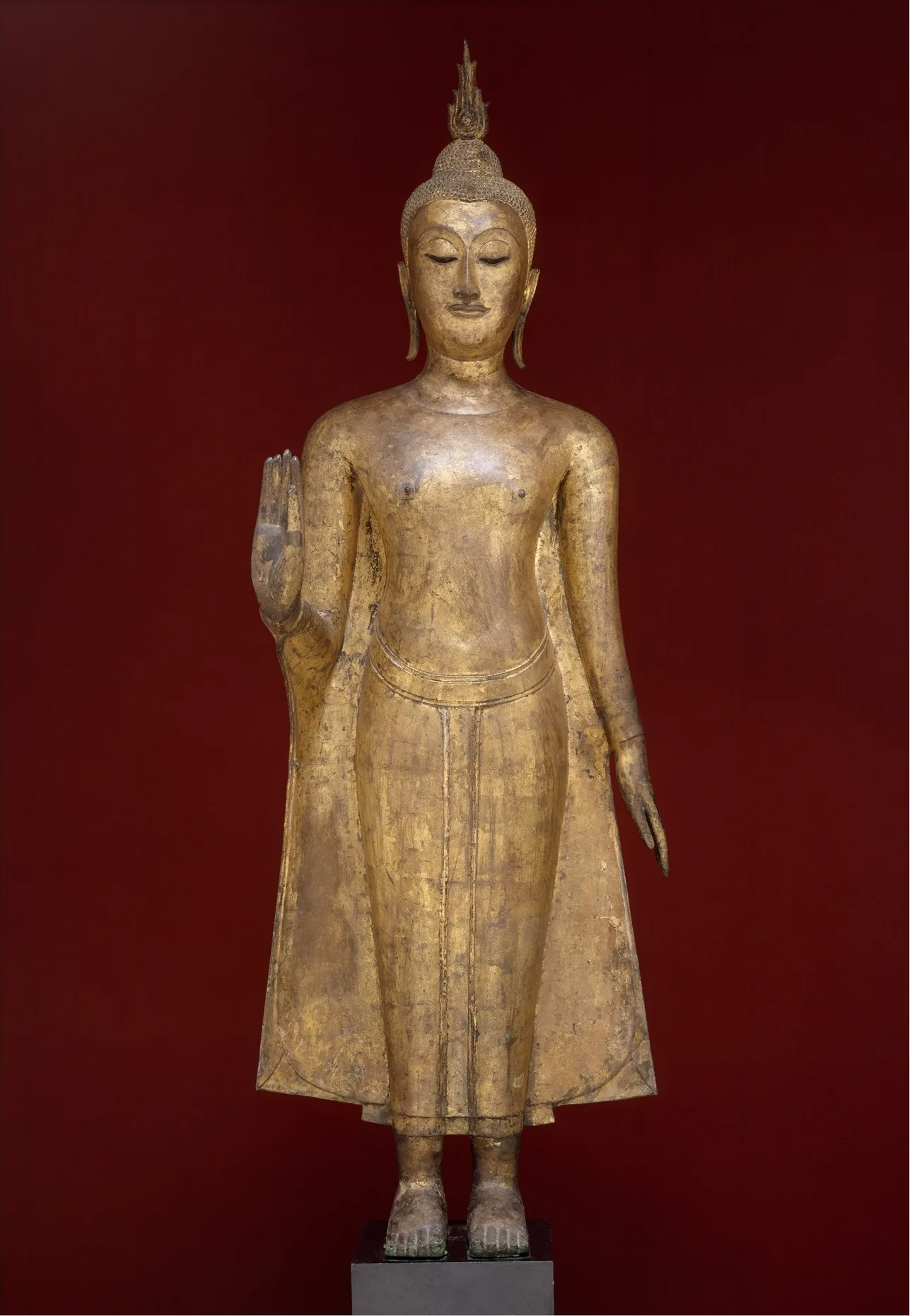 Unalome: Bedeutung des buddhistischen Symbols vom Weg und der Spirale über dem Kopf Buddhas