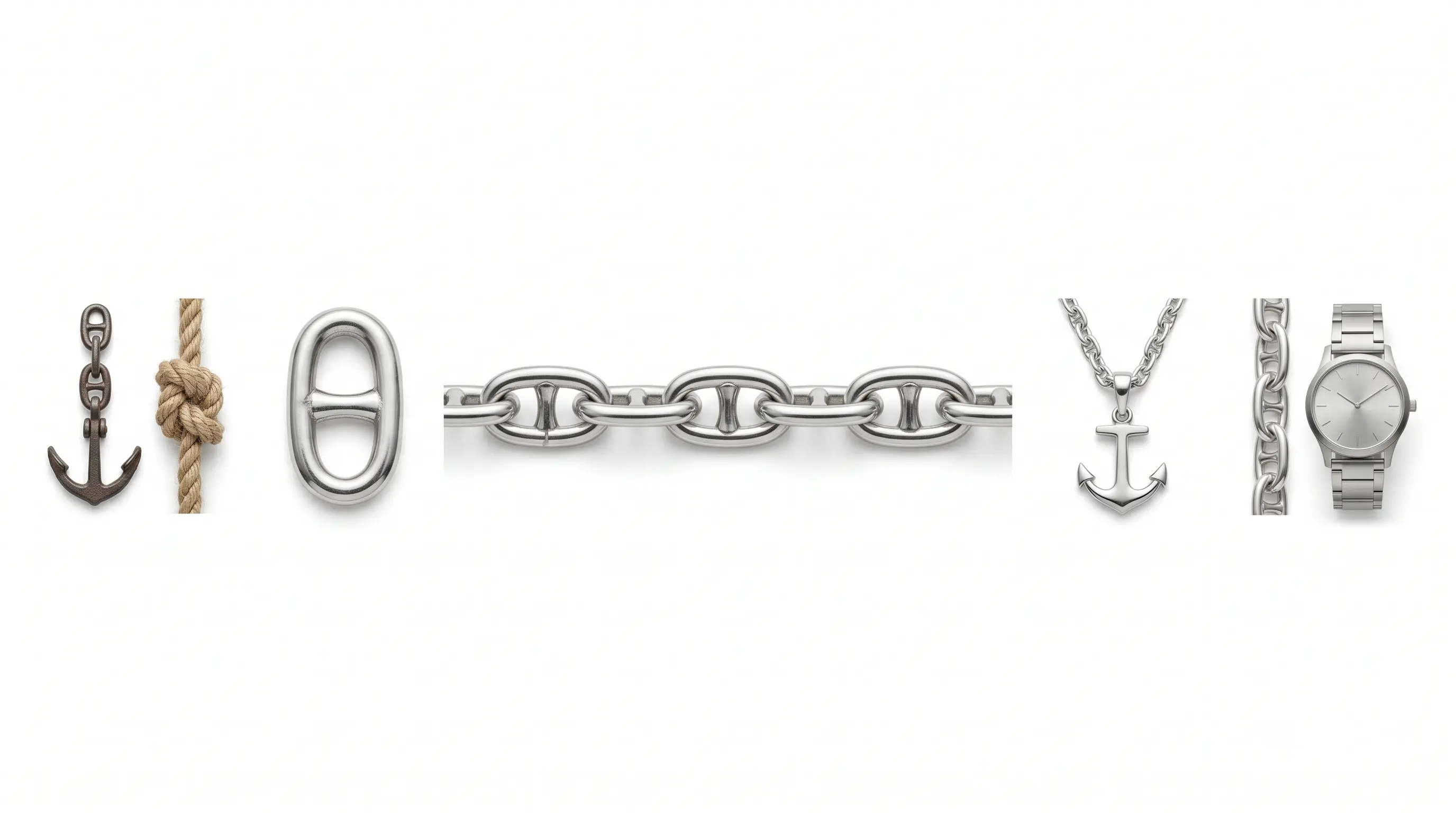 Chaine d'Ancre: Tissage Maritime Devenu Classique Masculin