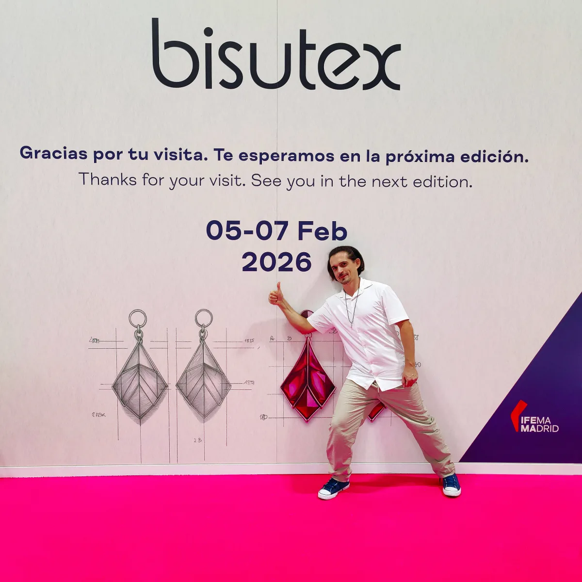 Zevira a IFEMA Madrid 2025 : reportage depuis Bisutex, Madridjoya et Intergift