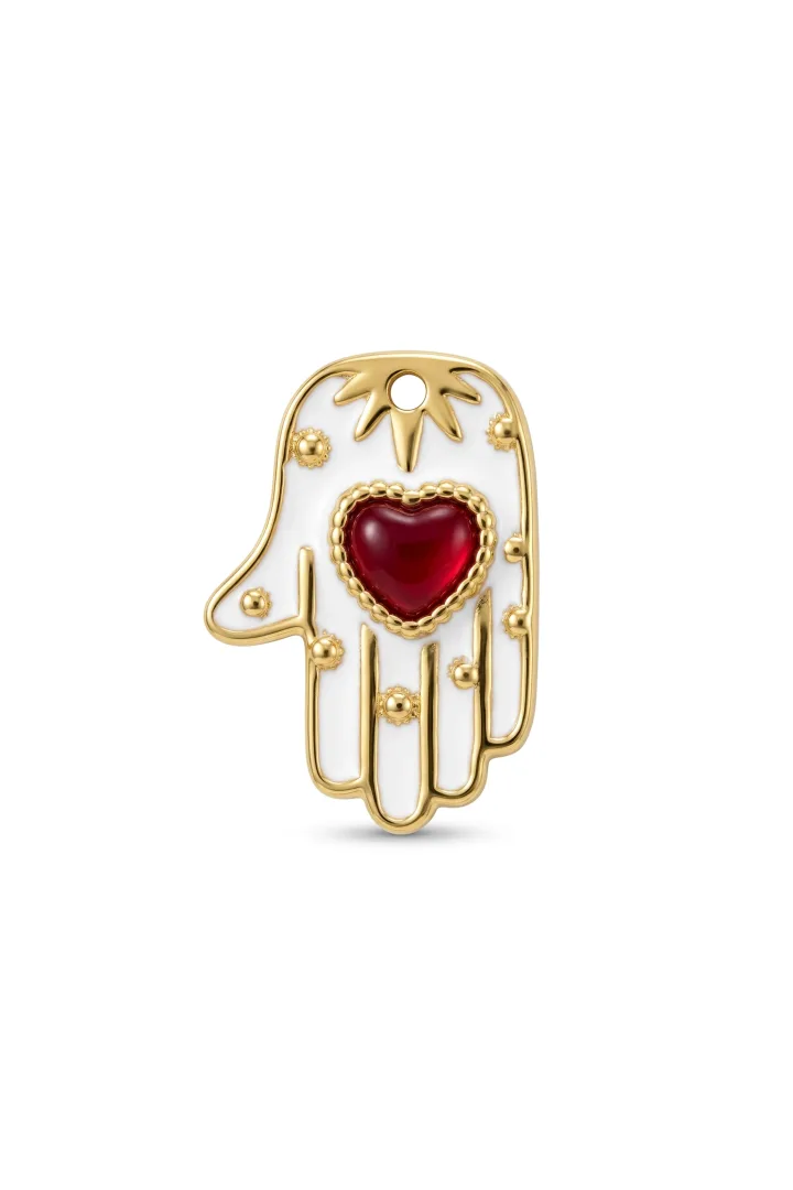 ANHÄNGER HAMSA HAND ROT