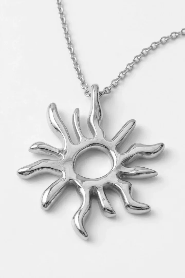PENDENTIF SOLEIL ARGENTÉ