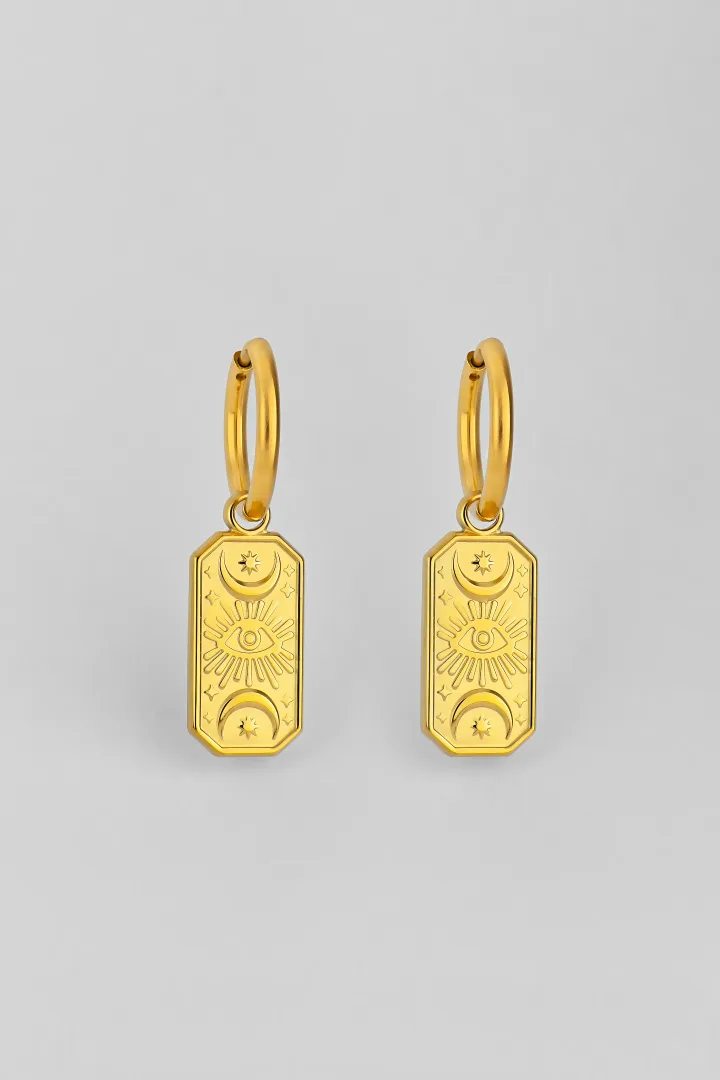 PENDIENTES SÍMBOLOS CELESTIALES
