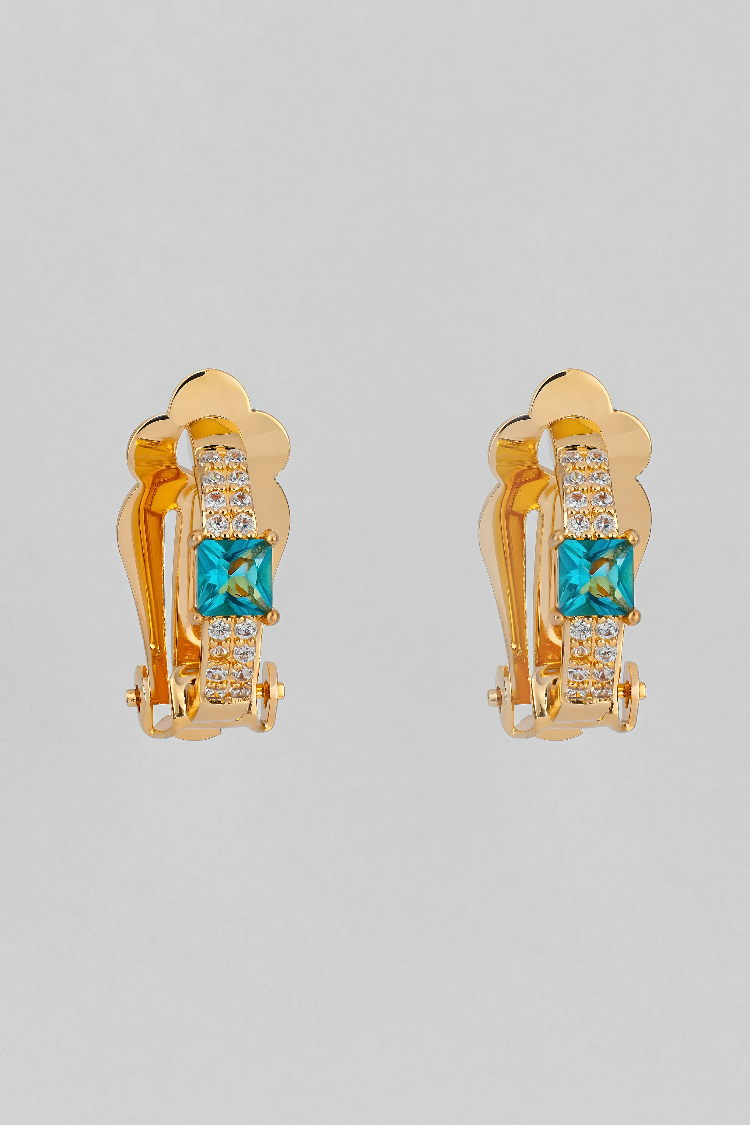 PENDIENTES CLIP GEMA DE INVIERNO 1