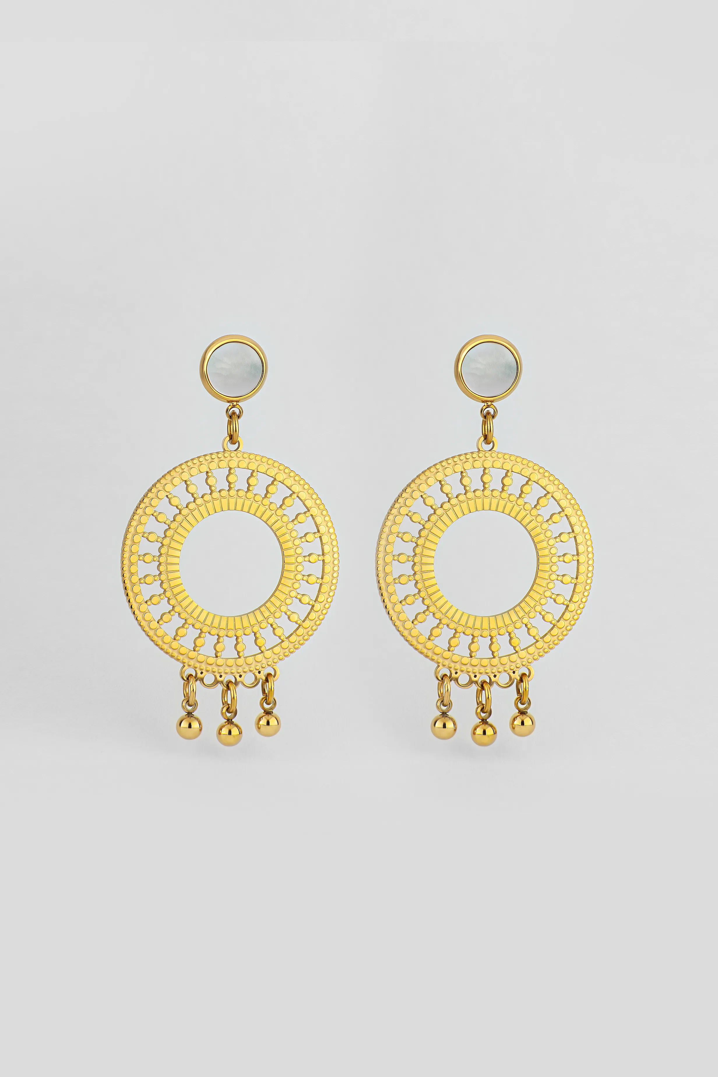 PENDIENTES CHANDELIER SOL 1