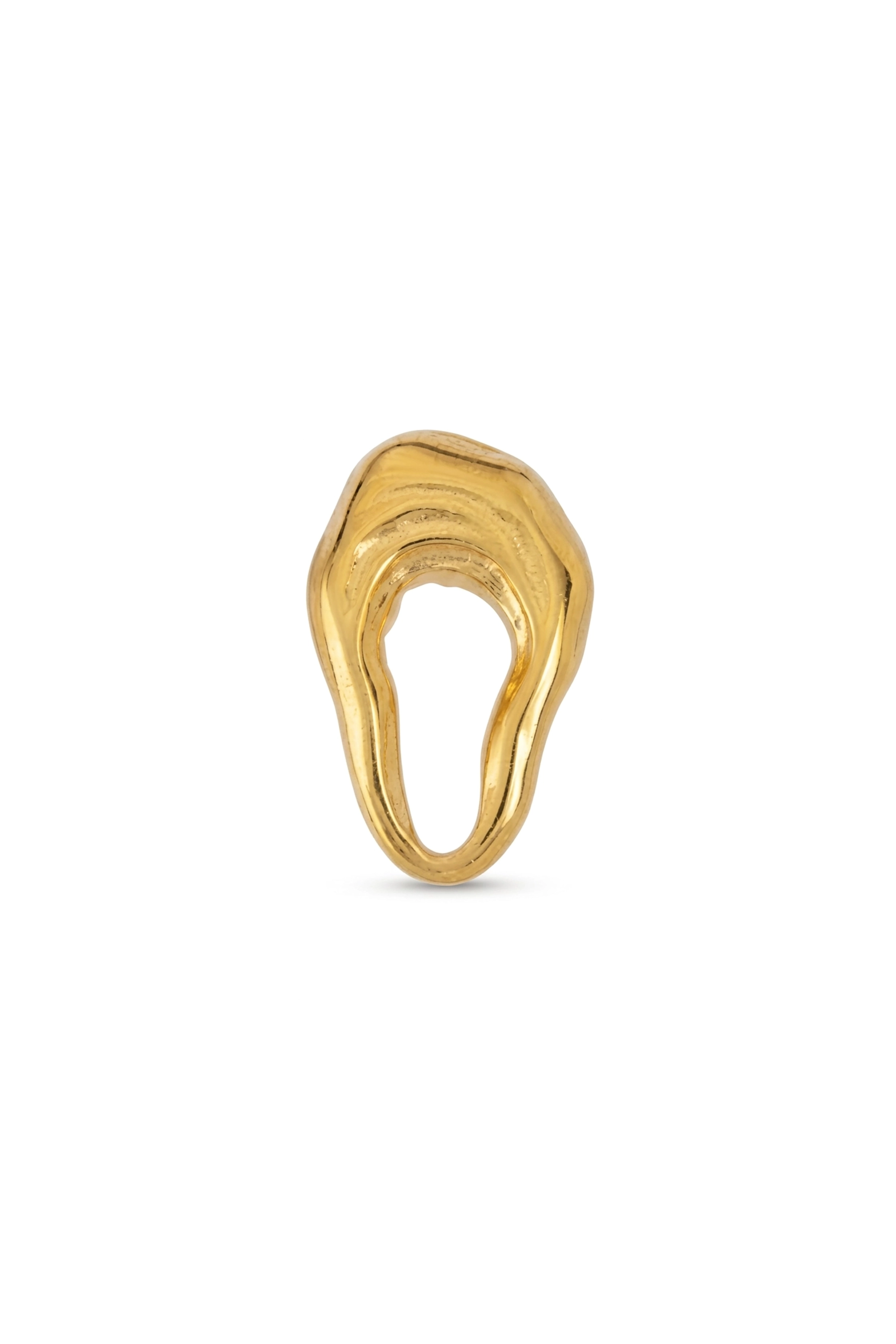 ORECCHINI GOCCIA INVERSA DORATI