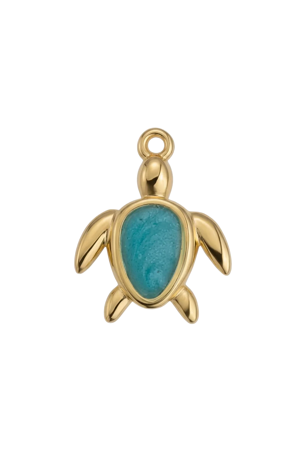 PENDENTE TARTARUGA DOURADO