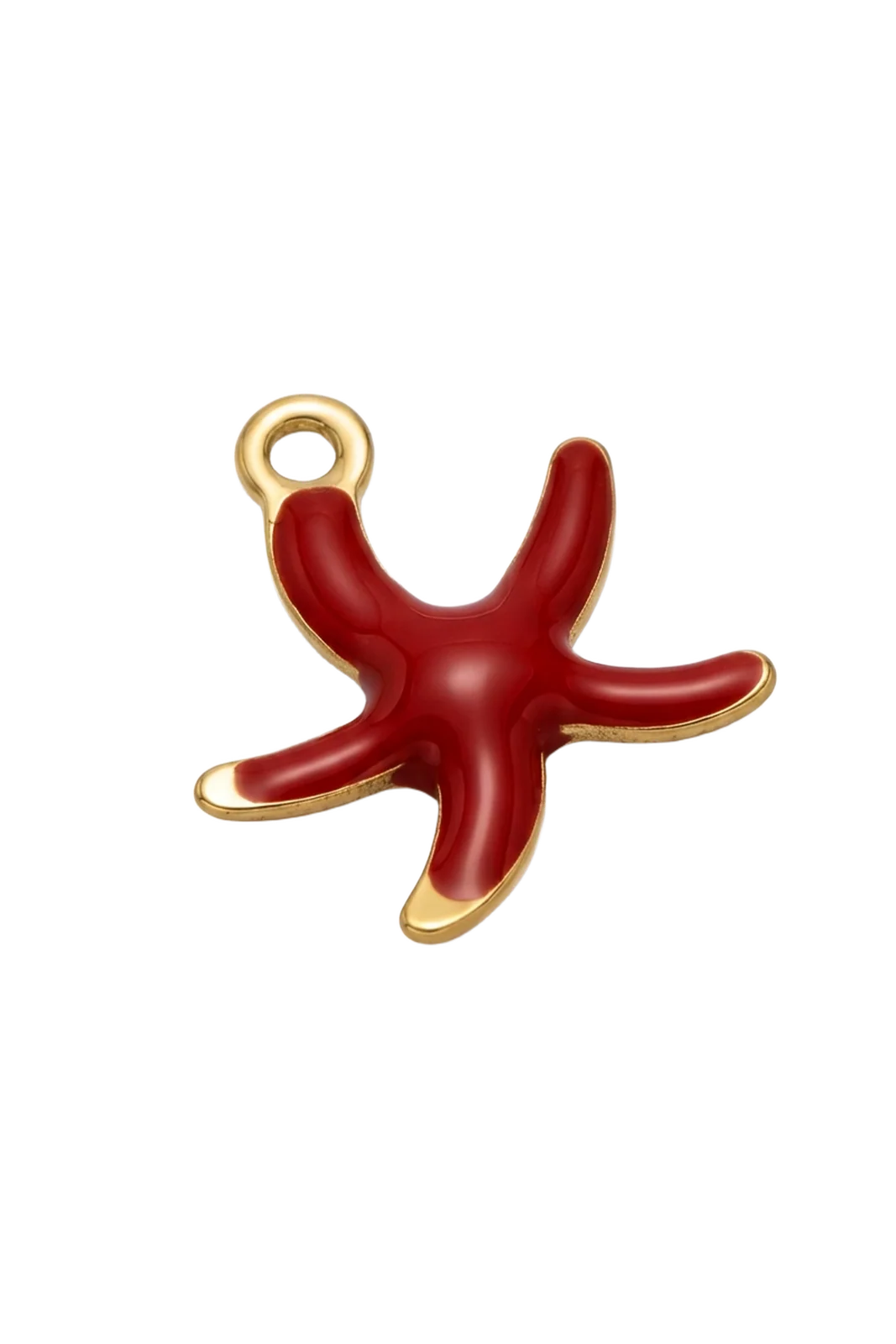 PENDENTE MINI ESTRELA-DO-MAR VERMELHO