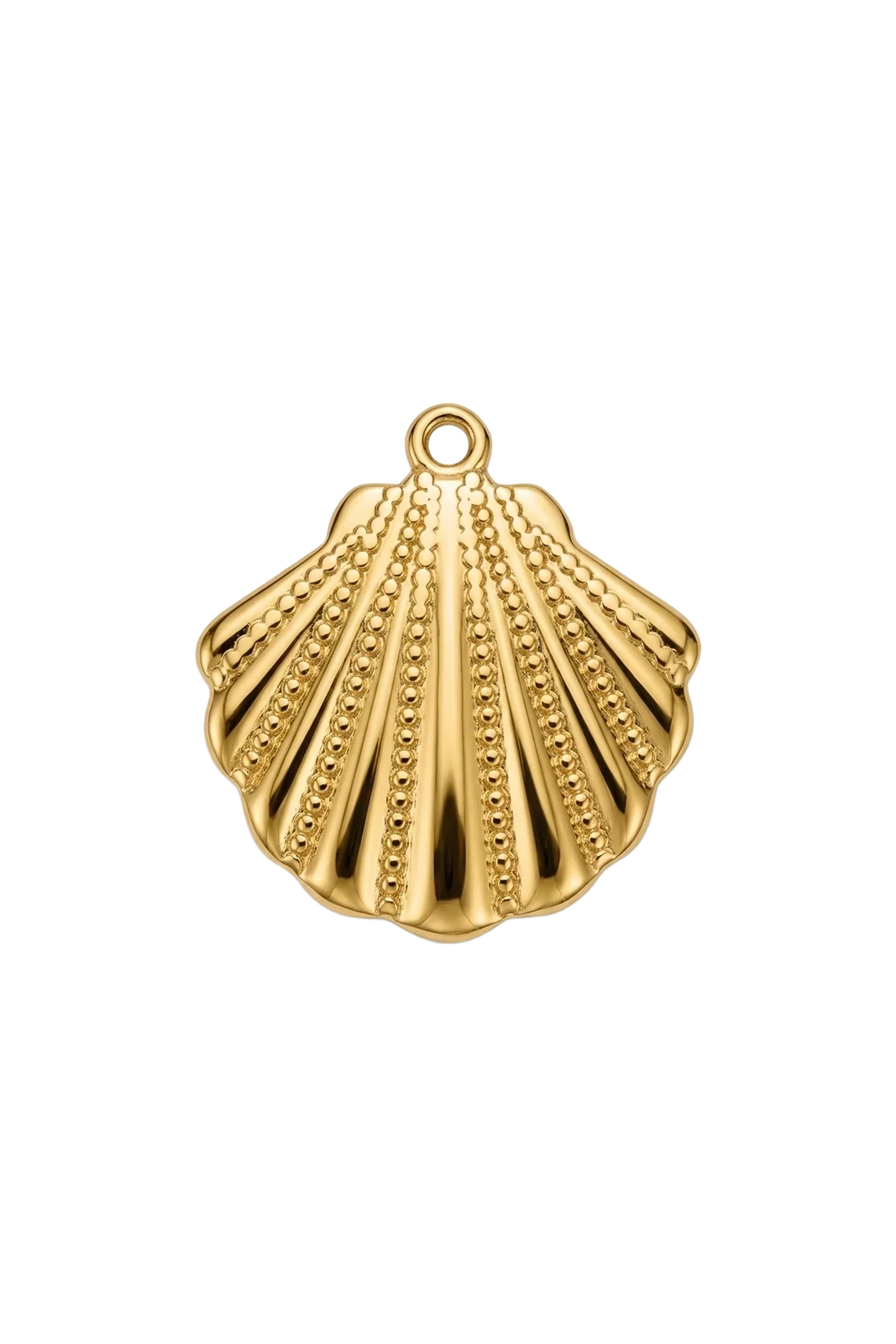 PENDENTE CONCHA DO MAR DOURADO